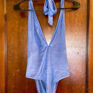 Body suit from a boutique, size L, blue